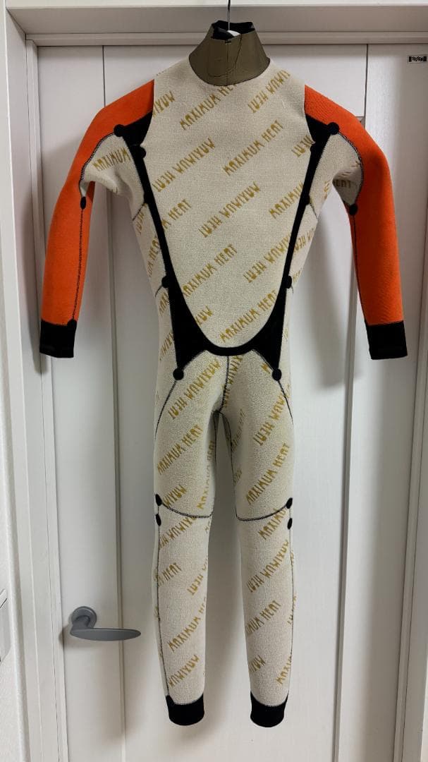 5×3 セミドライ　ウェットスーツ　140サイズ　バックジップ