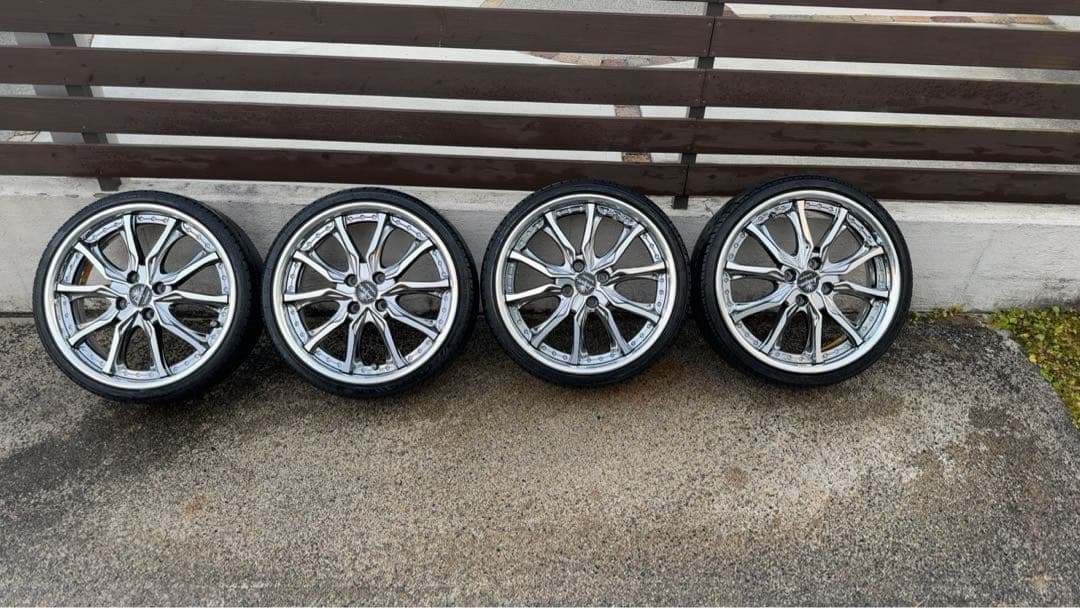 【注意事項有】4本セット：weds Kranze VERAE 17③