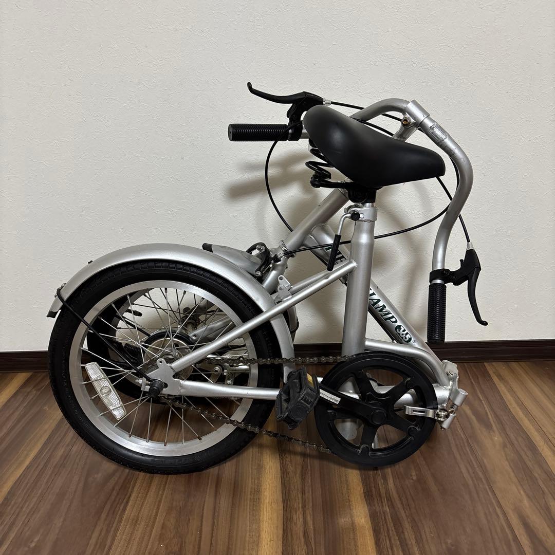 引取限定　折り畳み自転車 フィールドチャンプ フォールディングサイクル16インチ