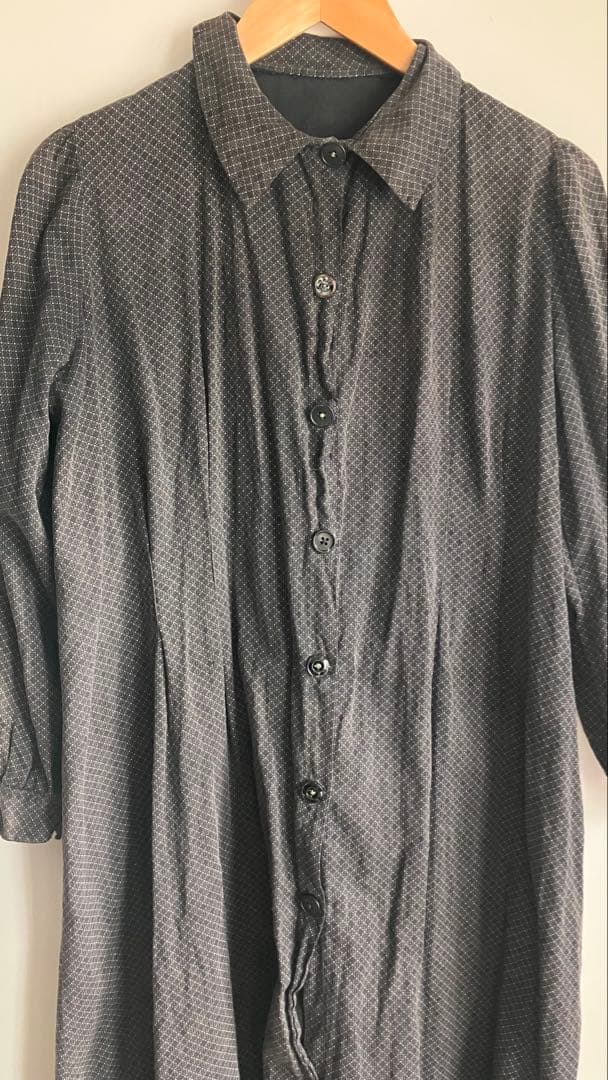 30s 40s フレンチワークドレス　フランスアンティーク