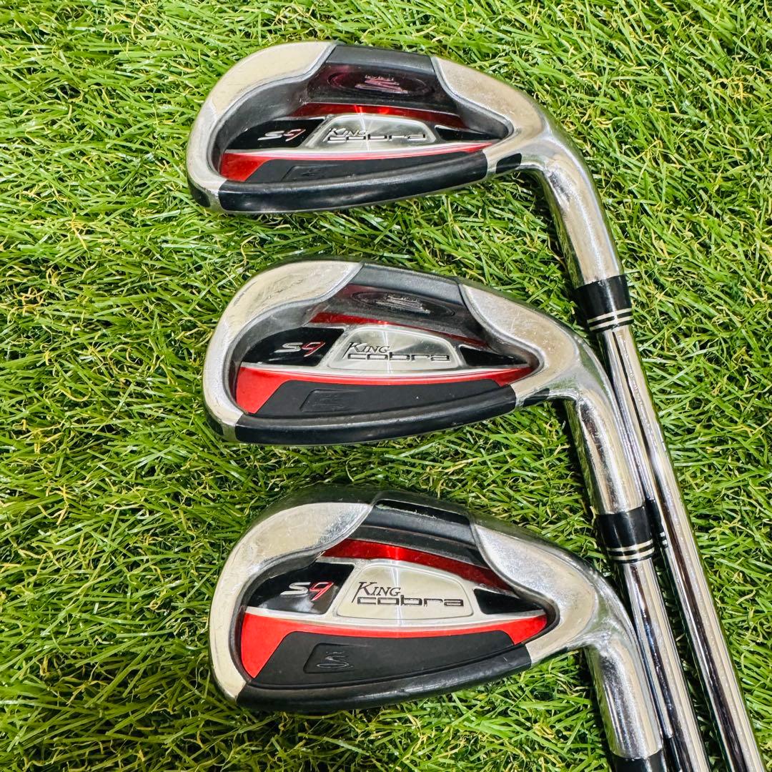 【男性用】KING cobra S9 アイアンセット 6本（S）