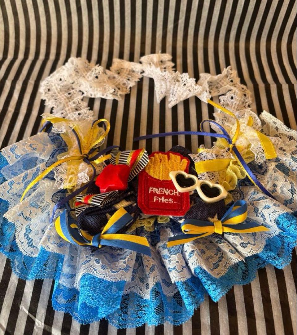 ⑧Parti du Ruban ケープタイプ　ネックアクセサリー　犬用品　写真