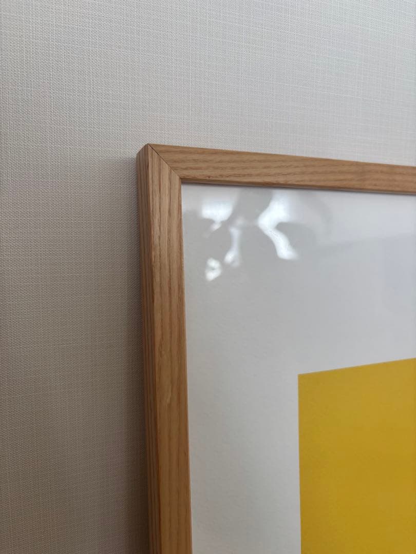 【IDEE】アンリ・マティス 「青いシートと黄色い背景」