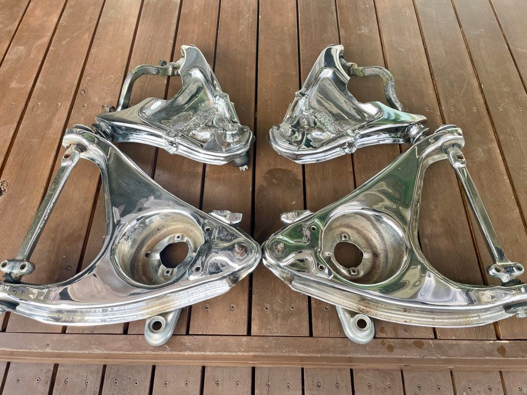 インパラ フロント アッパーアーム ロアーム メッキ ローライダー ハイドロ
