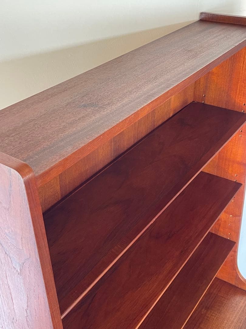 北欧 デンマーク ヴィンテージ チーク オイルフィニッシュ ブックシェルフ