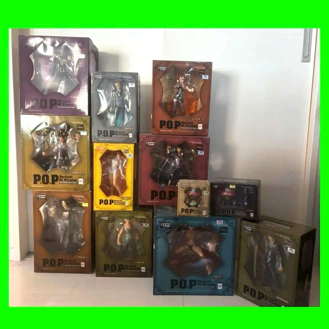 P.O.P strong world ワンピース　フィギュアセット