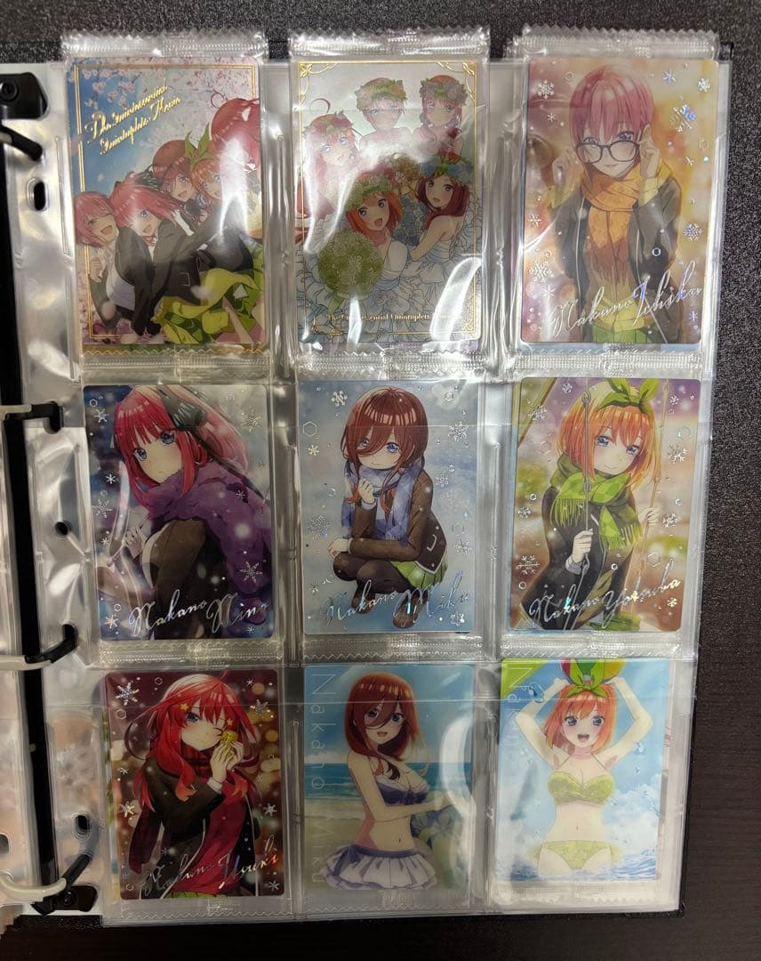 五等分の花嫁　ウエハース　過去弾10弾分フルコンプリートセット　未開封品