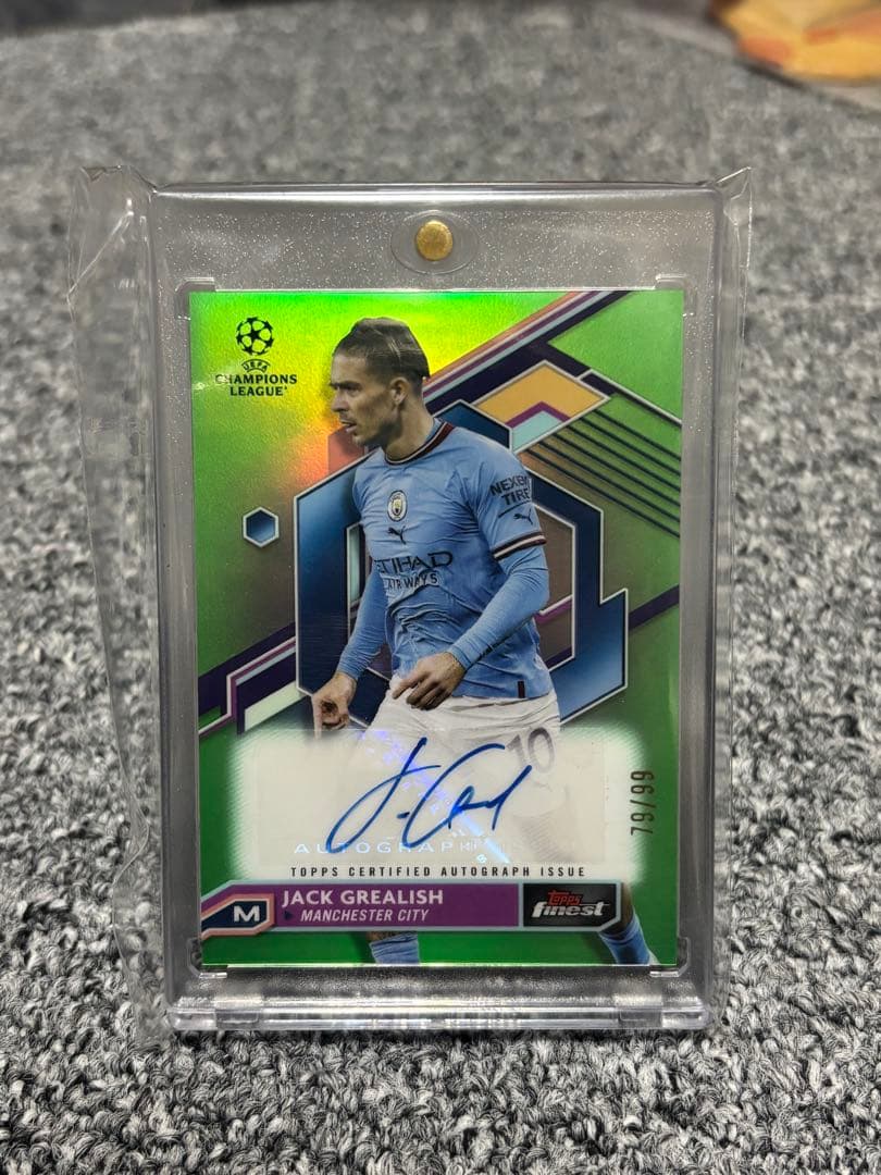 【希少】99枚限定　グリーリッシュ　サイン　マンチェスターシティ