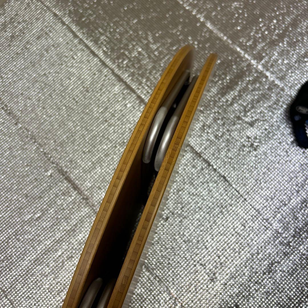 未使用　スノーピーク　ワンアクションちゃぶ台竹 M　テーブル 650mm