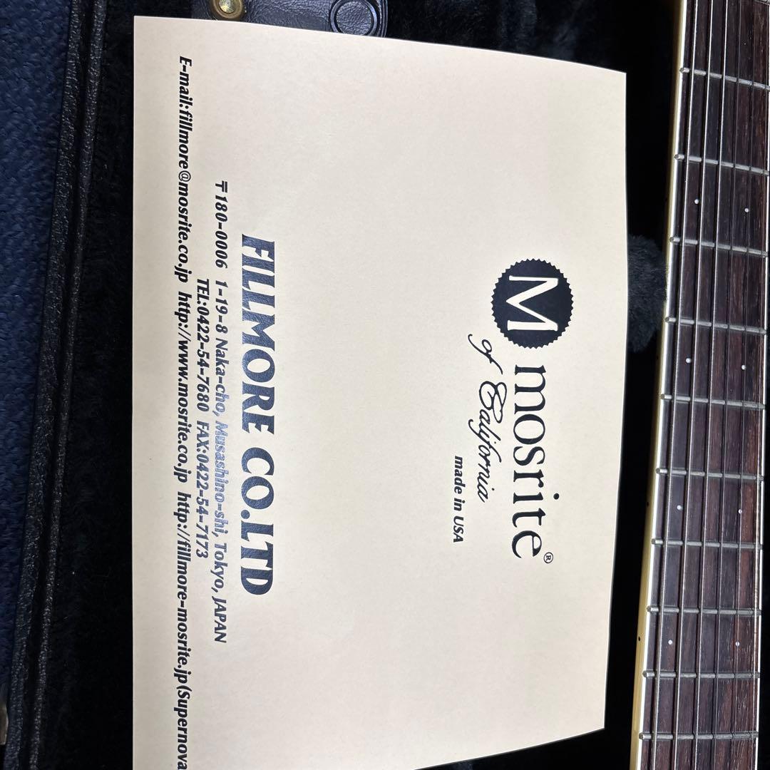 エレキギターモズライトフィルモア製品です。 USA V65 REISSUE