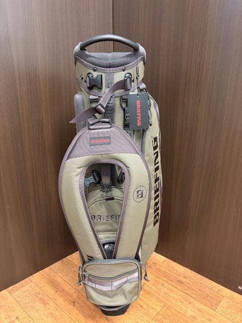 新品 ブリーフィング BRG231D07 CR-4 キャディバッグ カーキ