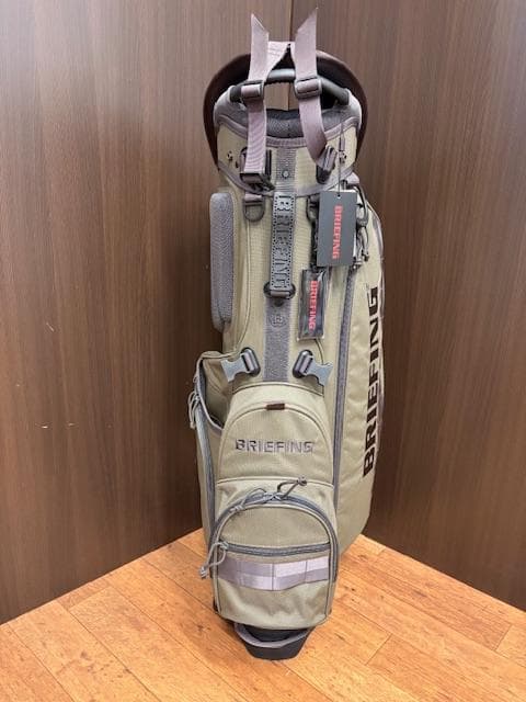 新品 ブリーフィング BRG231D07 CR-4 キャディバッグ カーキ