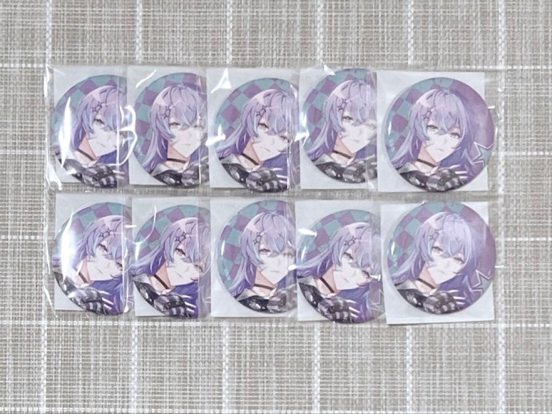 【本日限定価格】にじさんじ 缶バッジ 星導ショウ 10点