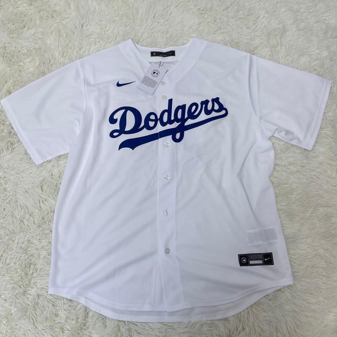 ドジャースタジアム購入✨公式レプリカ ホームユニフォーム 大谷翔平 17番 XL