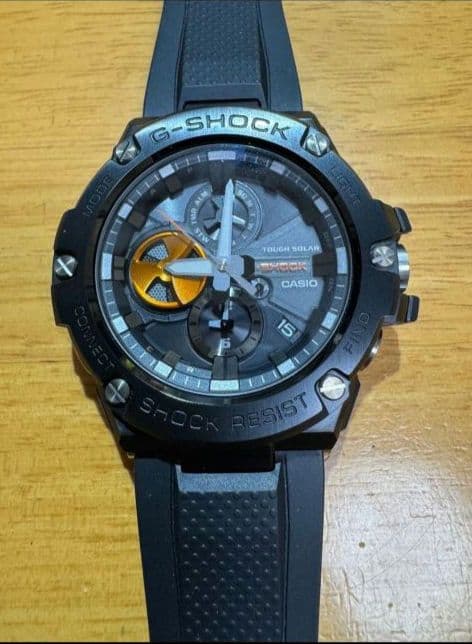 G-SHOCK GST-B100B ブラック腕時計