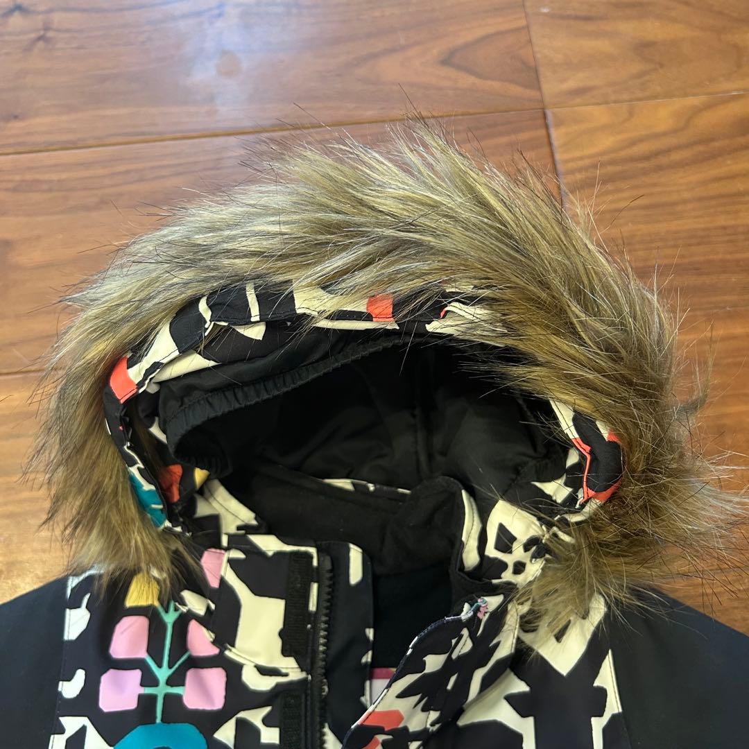 美品 バートン ウェア 上下セット 2T ジャケット ビブパンツ BURTON