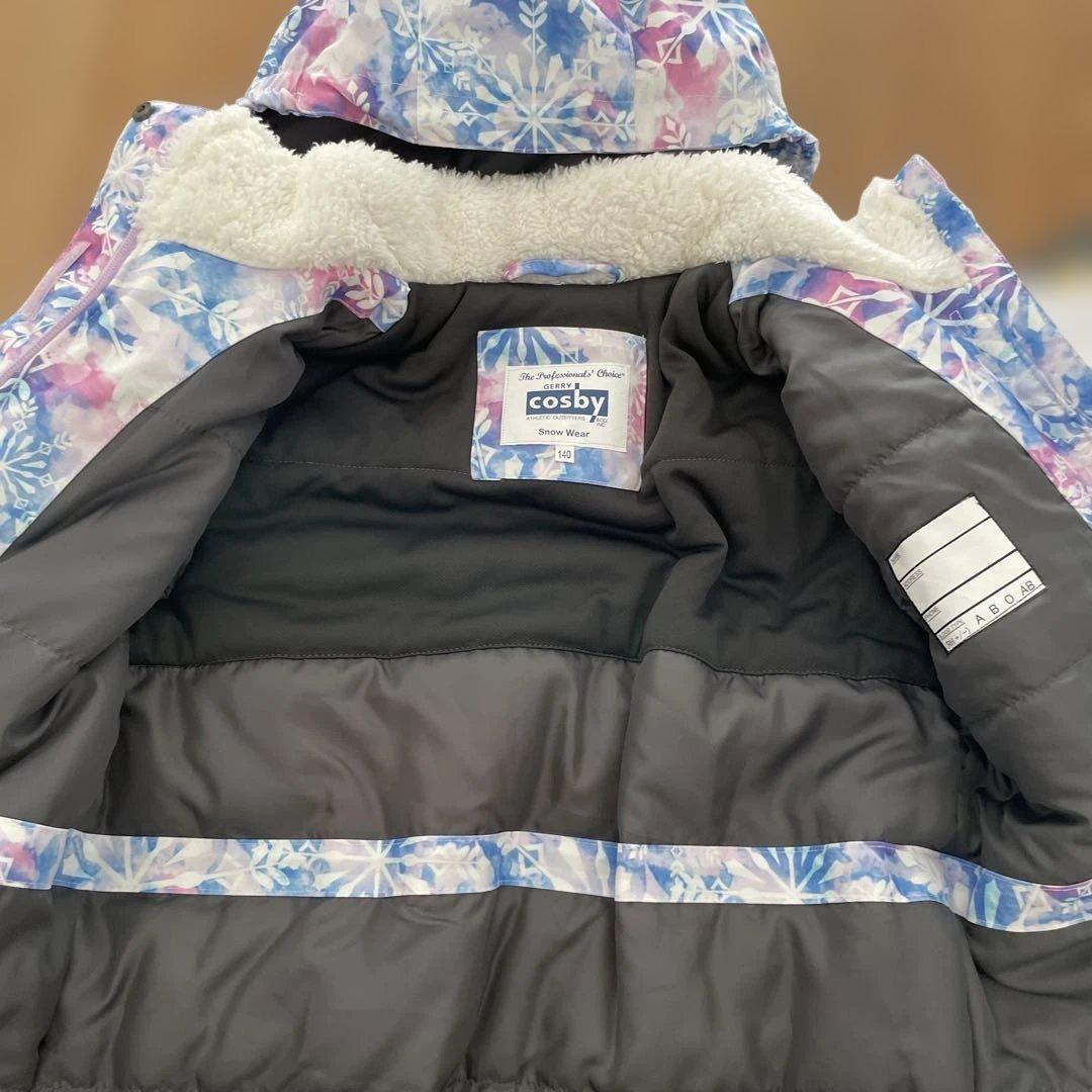 【新品・タグ付き】GERRY COSBY 子供用 スノーウェア　女の子　140