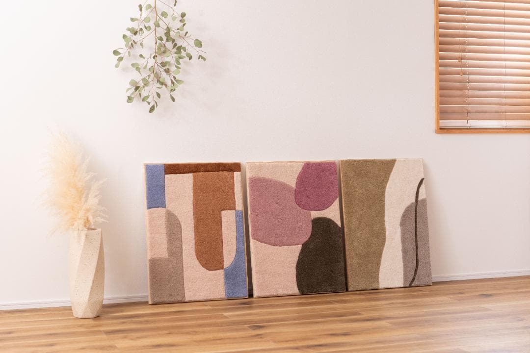 ウォールアート インテリア アートパネル 壁飾り ピンク FAB-014 N01