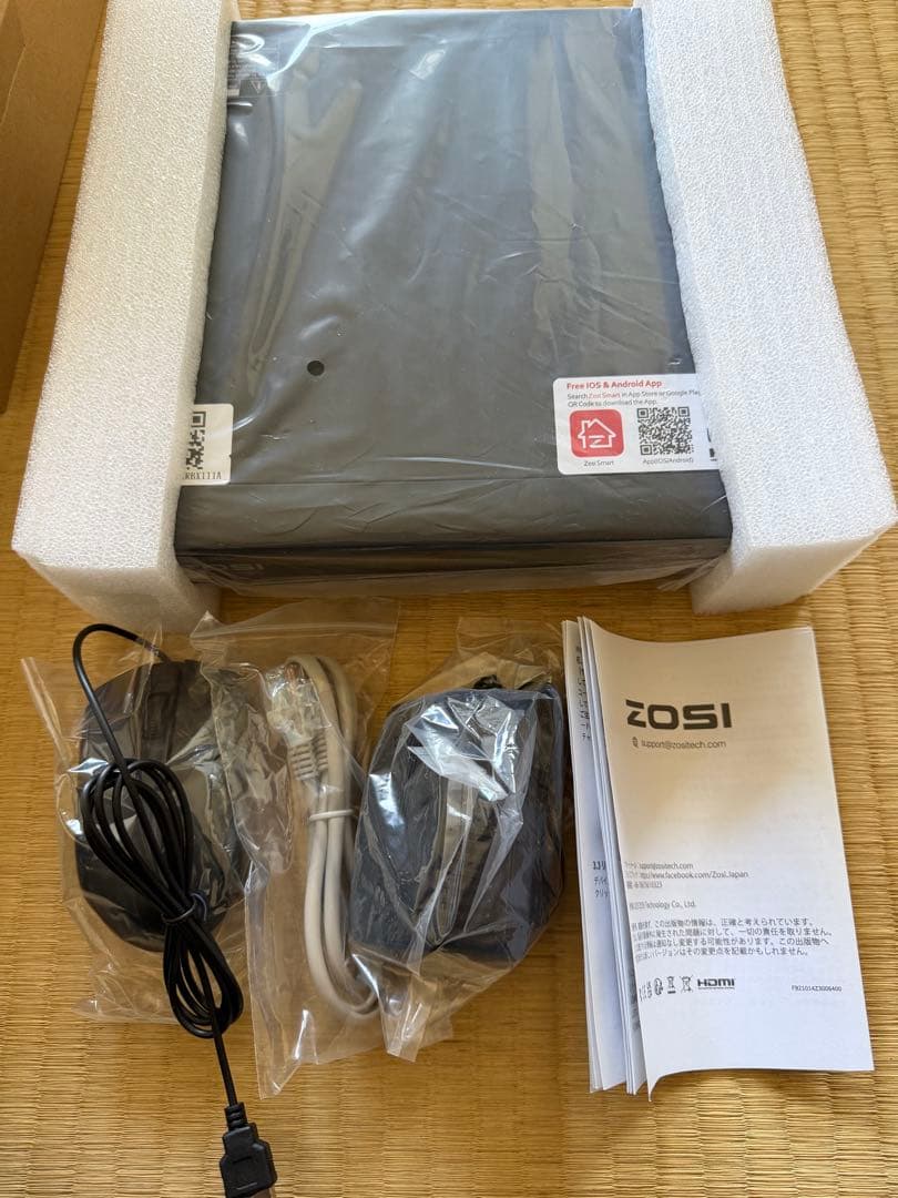 ZOSI 1080P 防犯レコーダー8ch 1TB ahdレコーダー