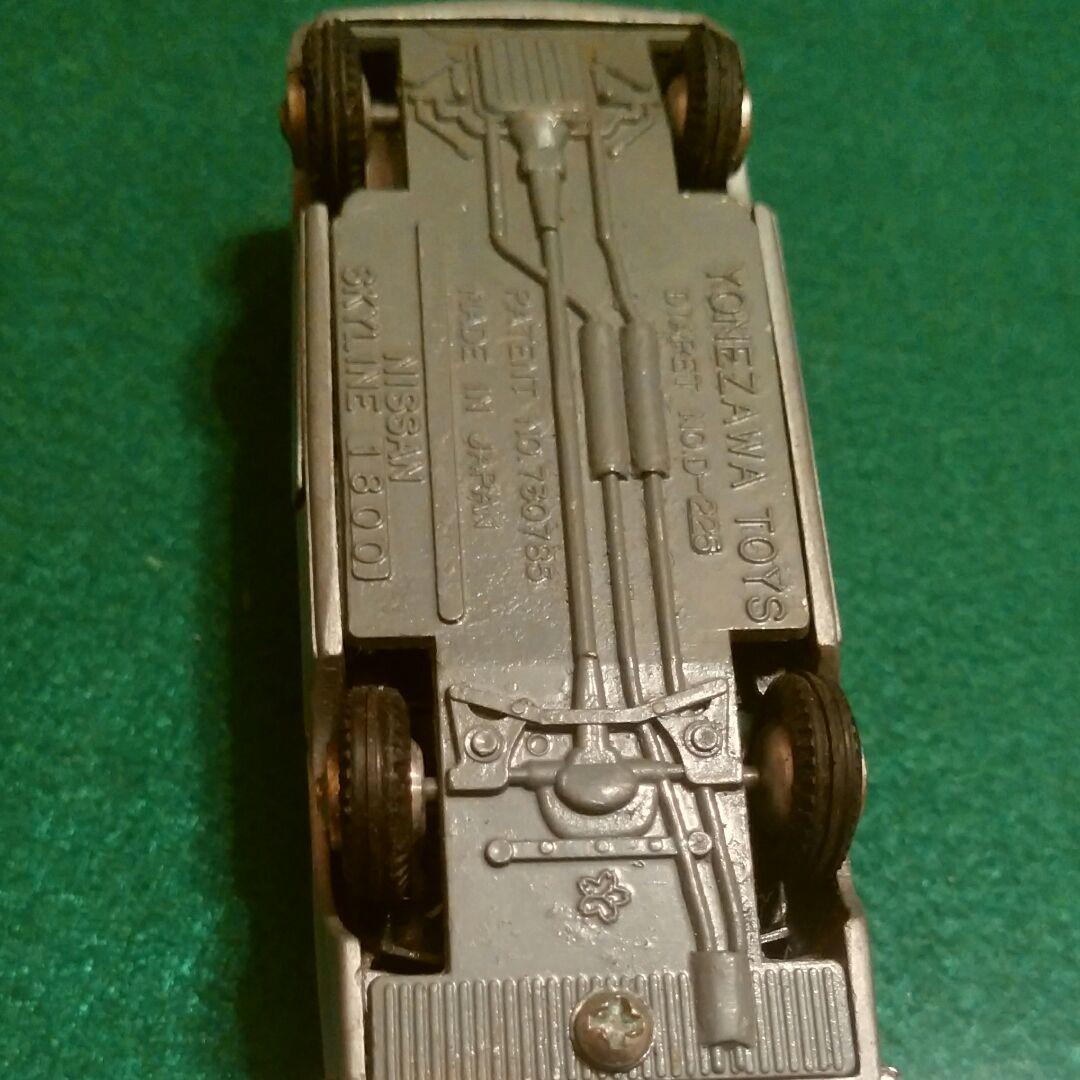 ヨネザワ、ダイヤペット、ハコスカ、スカイライン　1800、シルバー、D-225、