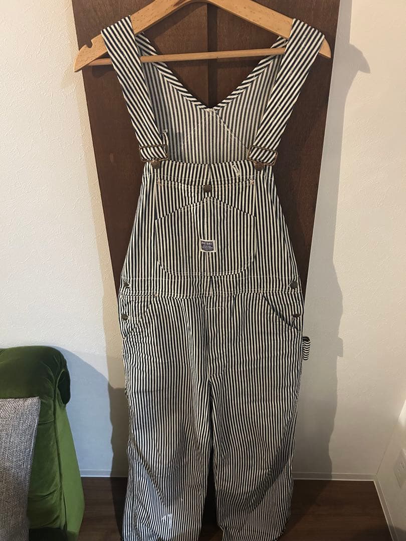 大戦モデル！！　PAYDAY ペイデイ　ヒッコリーオーバーオール　40s