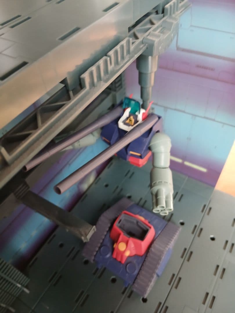 ロボット魂　ガンダム　ジオラマ