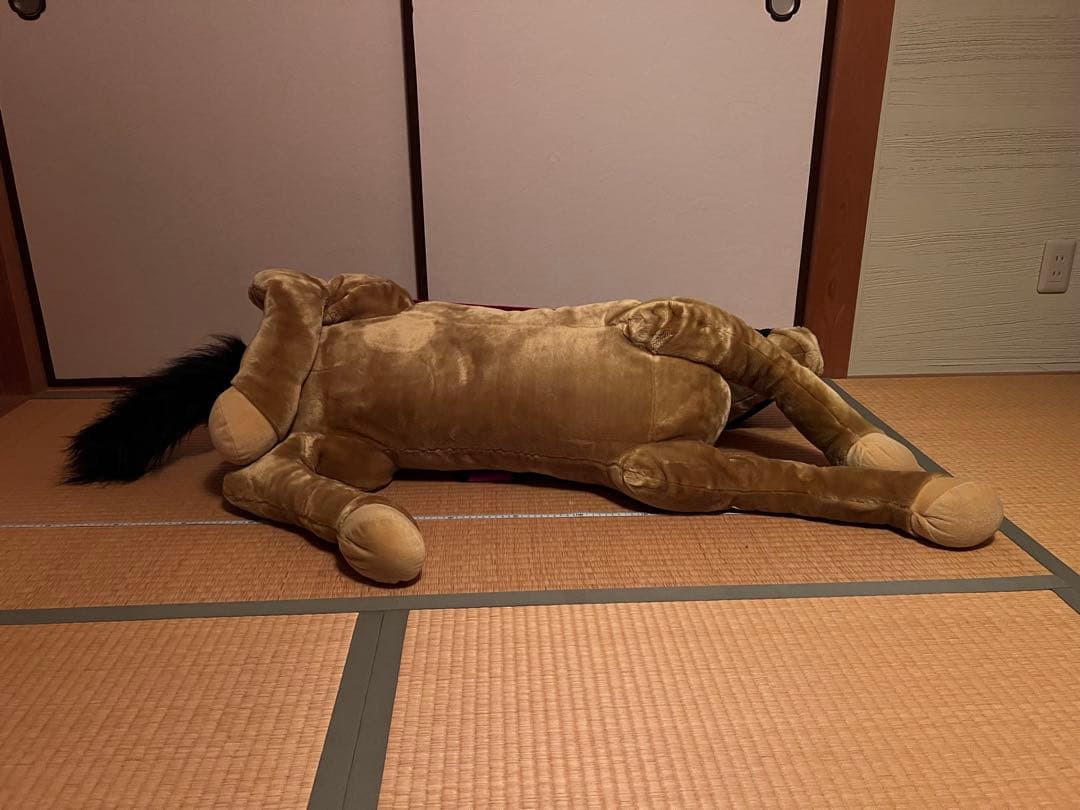 【廃盤】 トイザらス Animal Alley 馬 ジャンボ ぬいぐるみ