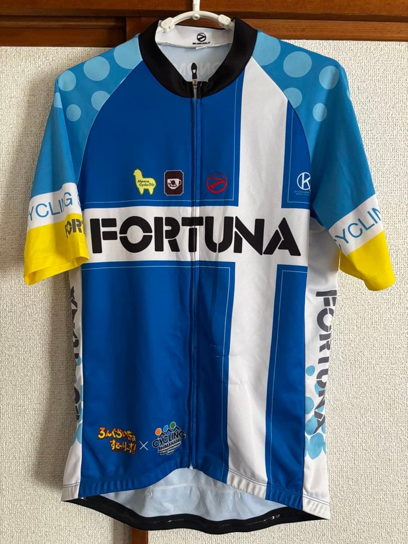 ろんぐらいだぁす！FORTUNAサイクルジャージ しまなみ海道ver.