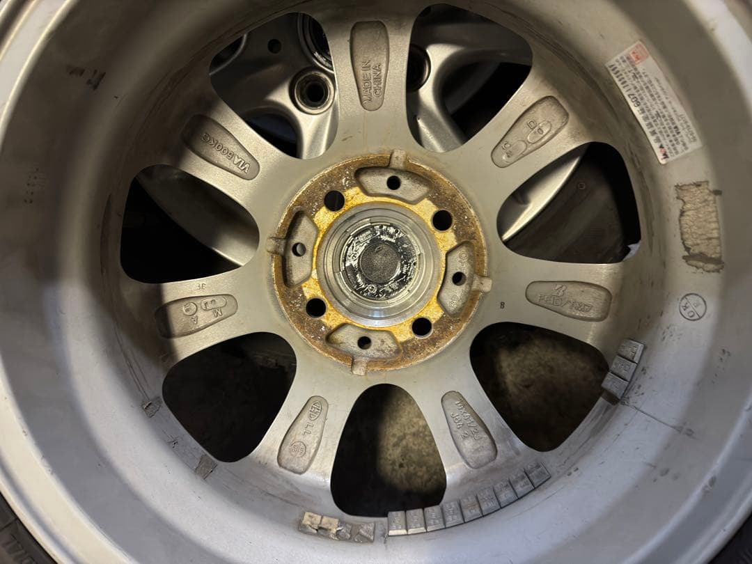 20年製155/65R14 ブリジストン VRX スタッドレス 4本