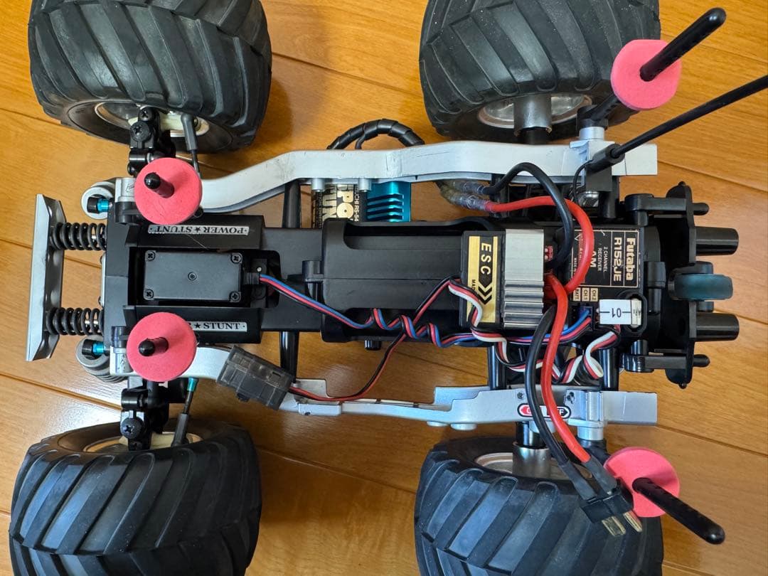 【週末限定価格】タミヤ ワイルドウイリー2 プロポ アンプ TRFダンパー