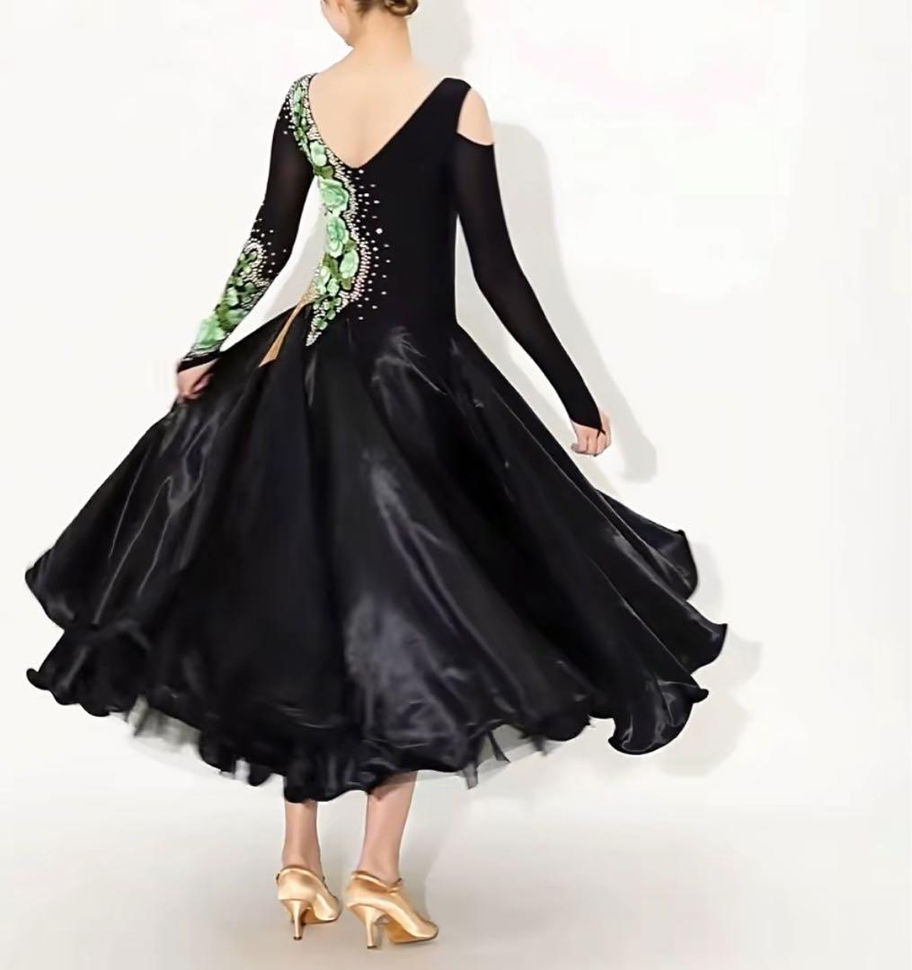 社交ダンスドレス　スタンダードドレス　新品未使用　M