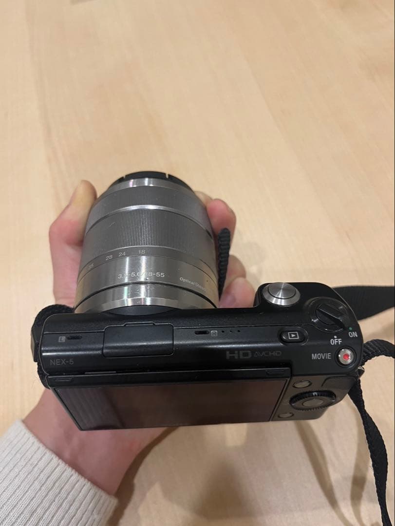 SONY NEX-5 ズームレンズキット 【Sixoctave製 互換充電器付】