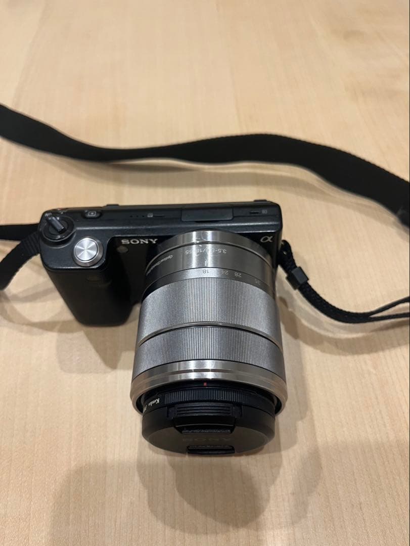 SONY NEX-5 ズームレンズキット 【Sixoctave製 互換充電器付】