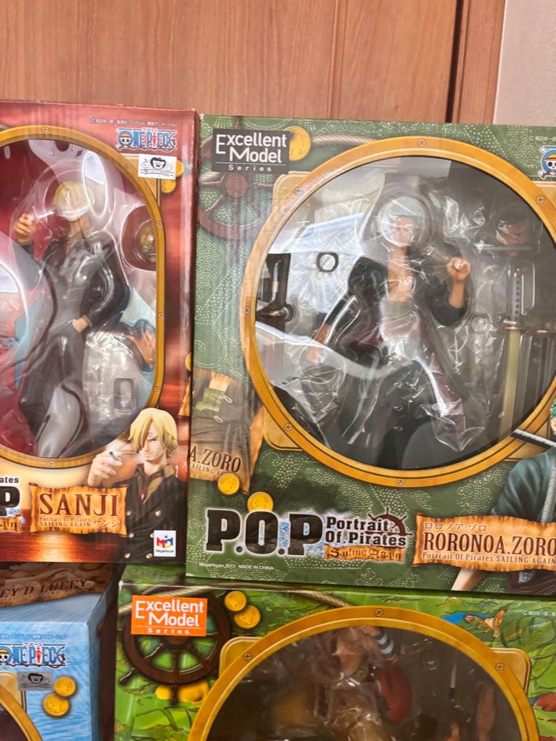 ワンピース POP麦わらの一味　フィギュア 10体セット