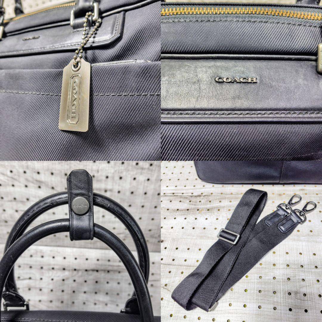 COACH クロスビー F70636 ナイロン 2WAY 廃盤 ビジネスバッグ用