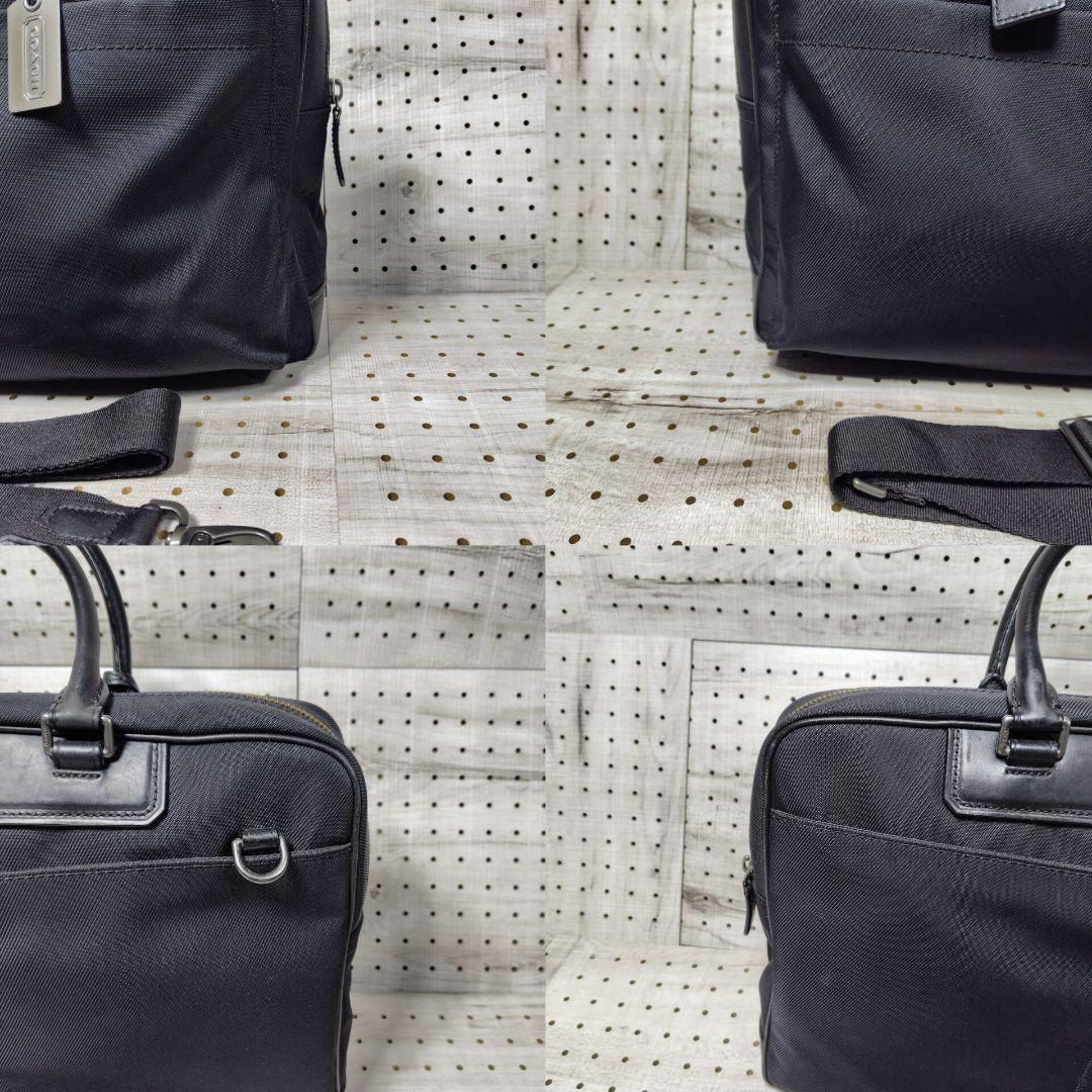 COACH クロスビー F70636 ナイロン 2WAY 廃盤 ビジネスバッグ用