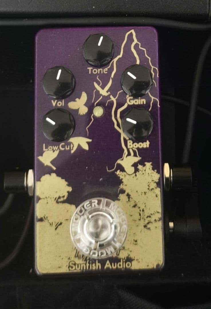 Sunfish audio fuzz forest purple 限定カラー