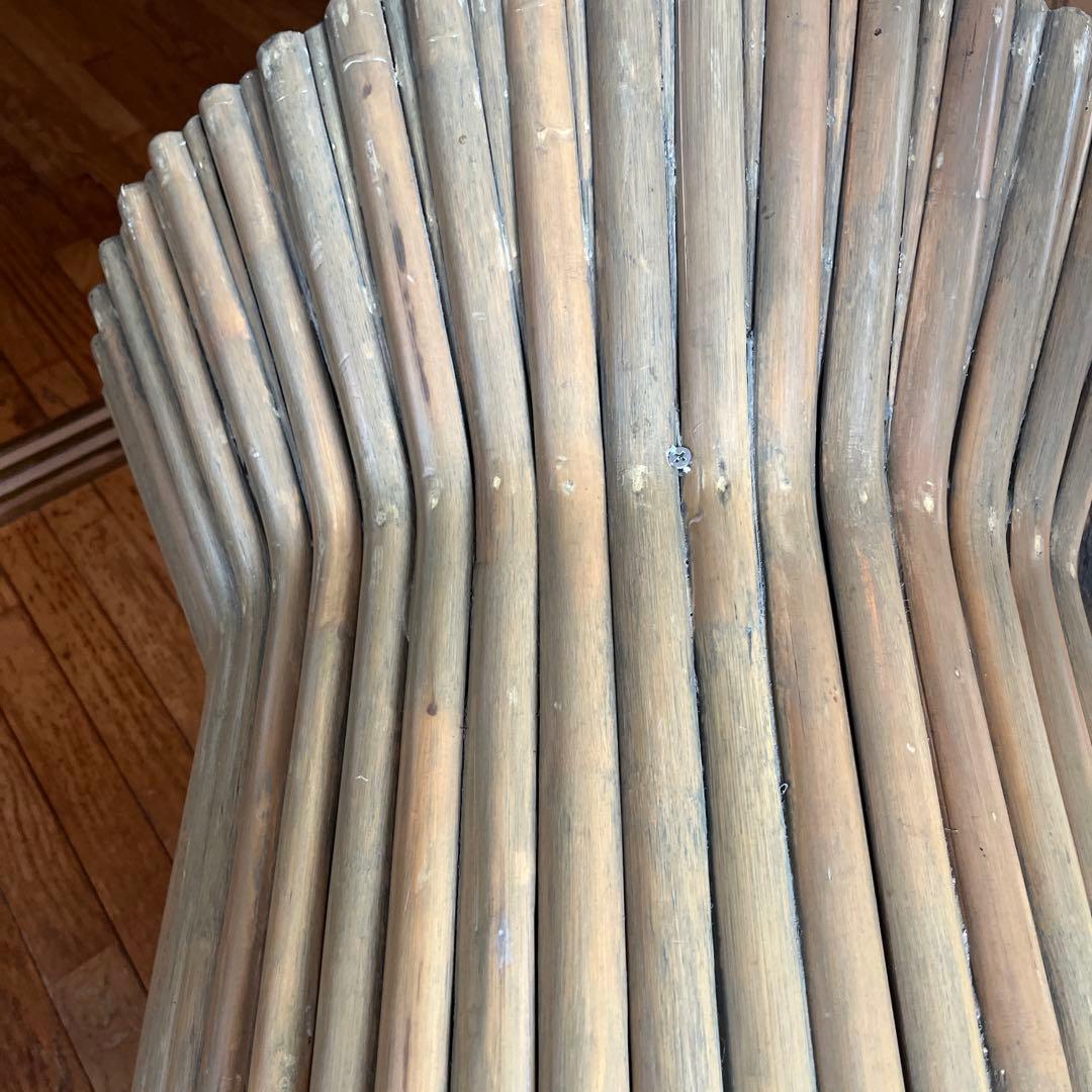 円柱型ナチュラルウッド座卓大理石卓面