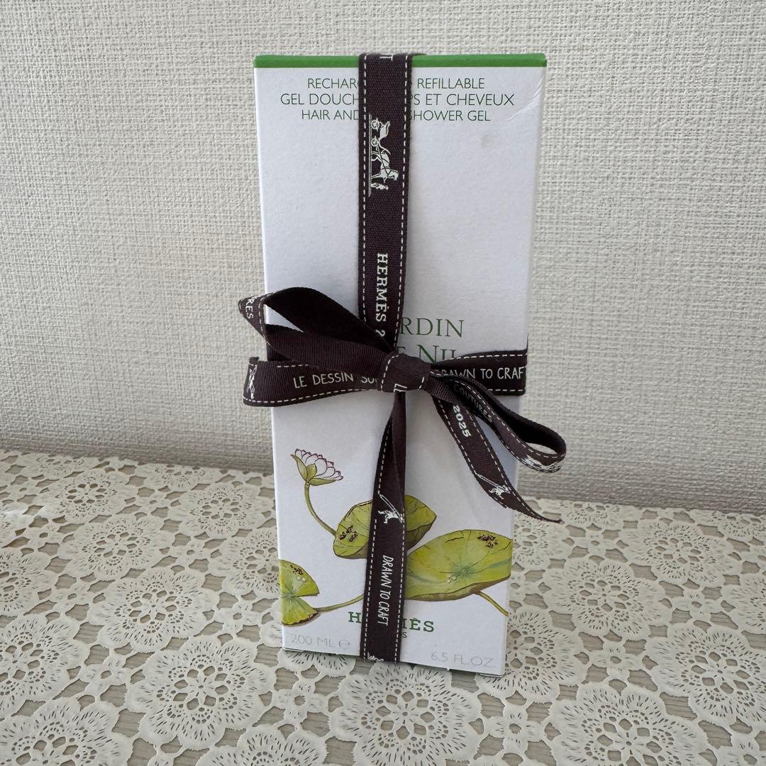 新品未開封2025年ヘア＆ボディ シャワージェルナイルの庭HERMESエルメス