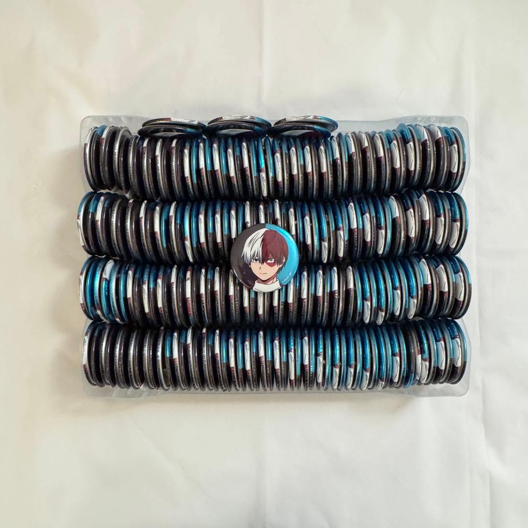 ヒロアカ 轟焦凍 RED 缶バッジ アップ 42点