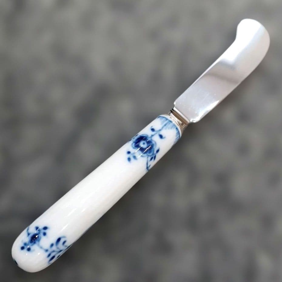 希少品 ロイヤルコペンハーゲン ブルーフル－テッド バターナイフ