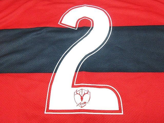 希少 鹿島アントラーズ 2008 ユニフォーム 内田篤人 背番号2 X