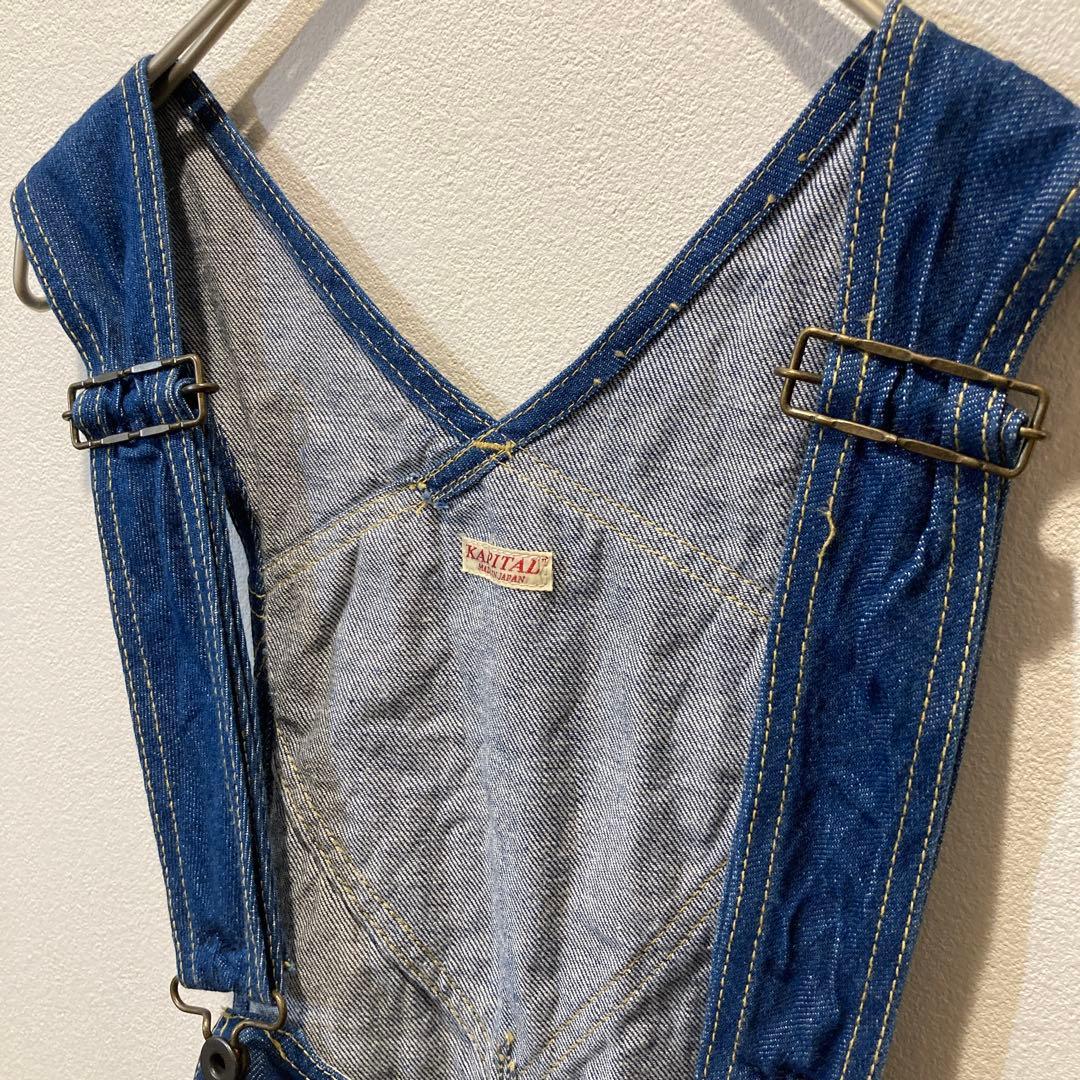 KAPITAL　キャピタル　デニム　オーバーオール　サイズ3