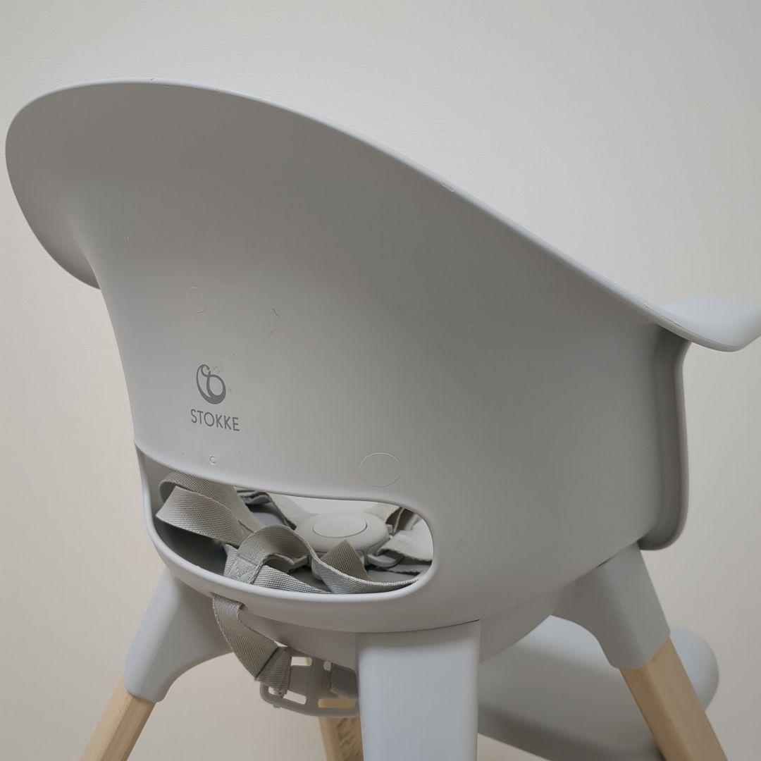 STOKKE　クリック　ハイチェア　グレー　ベビーチェア　簡単組み立て