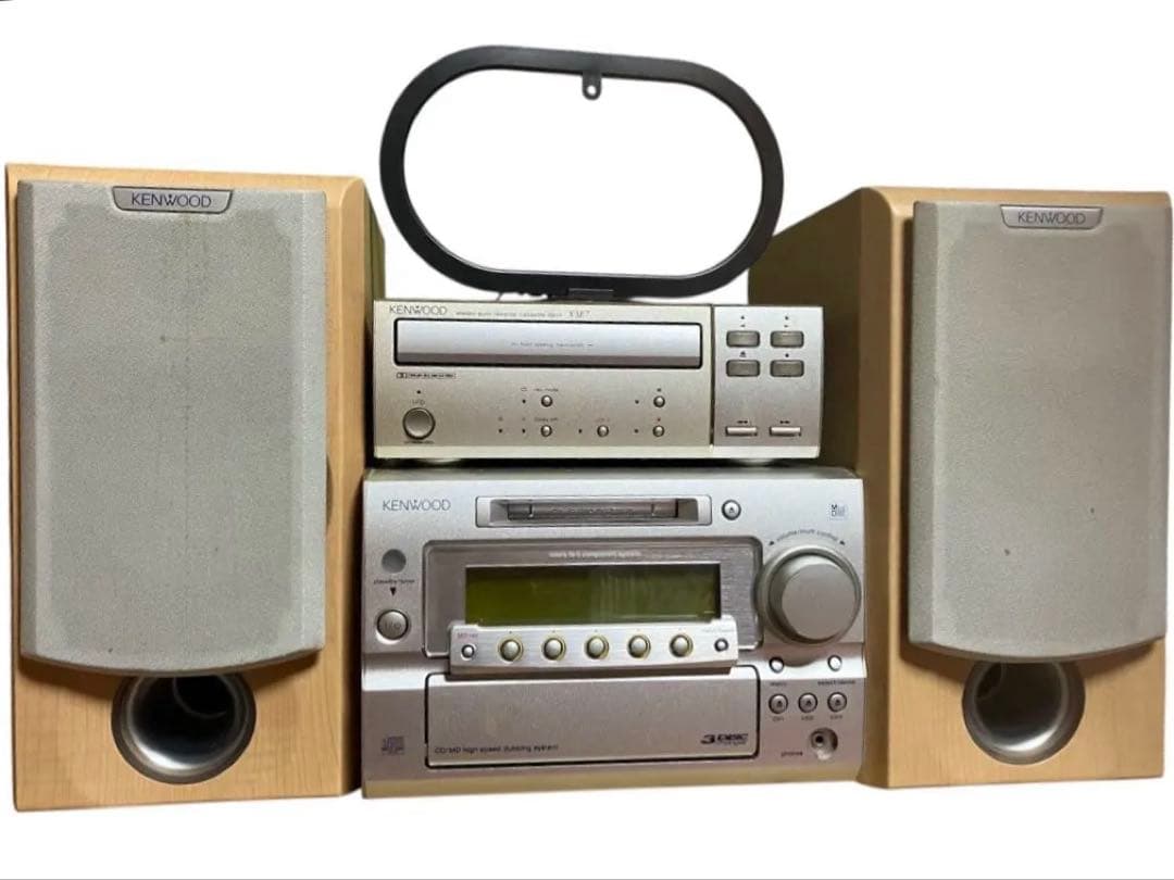 KENWOOD CD/MDコンポ　RD-SG5MD /X-SE7 カセットデッキ