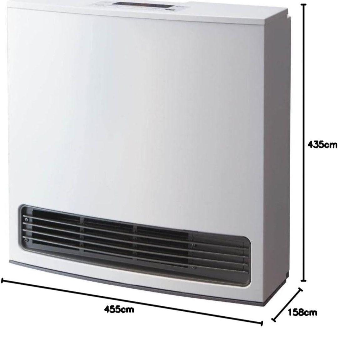 NORITZ 都市ガス　ガスファンヒーター GFH-4006S-W5 ホース付き