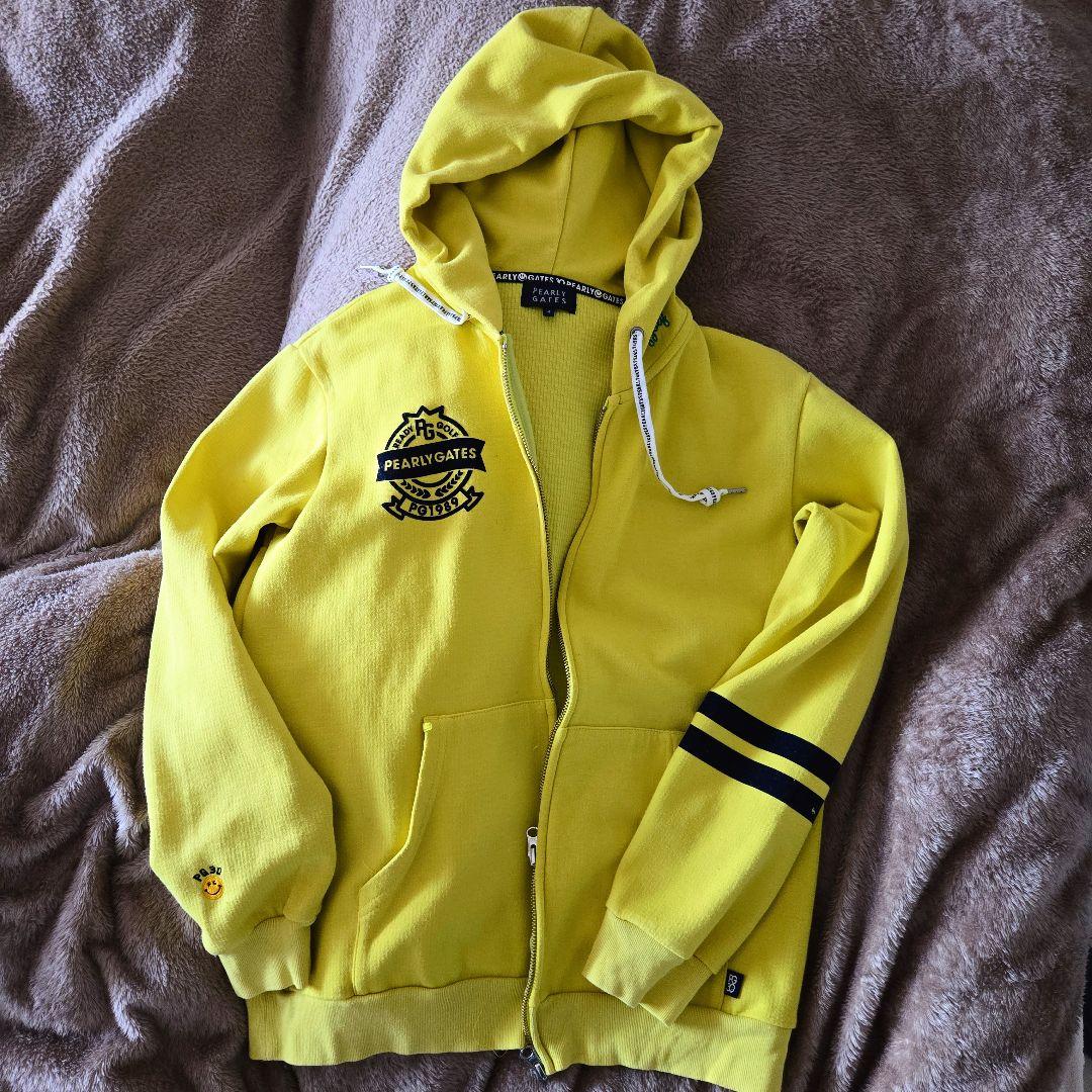 PEARLY GATES PG30 パーカー イエロー サイズ4/ M