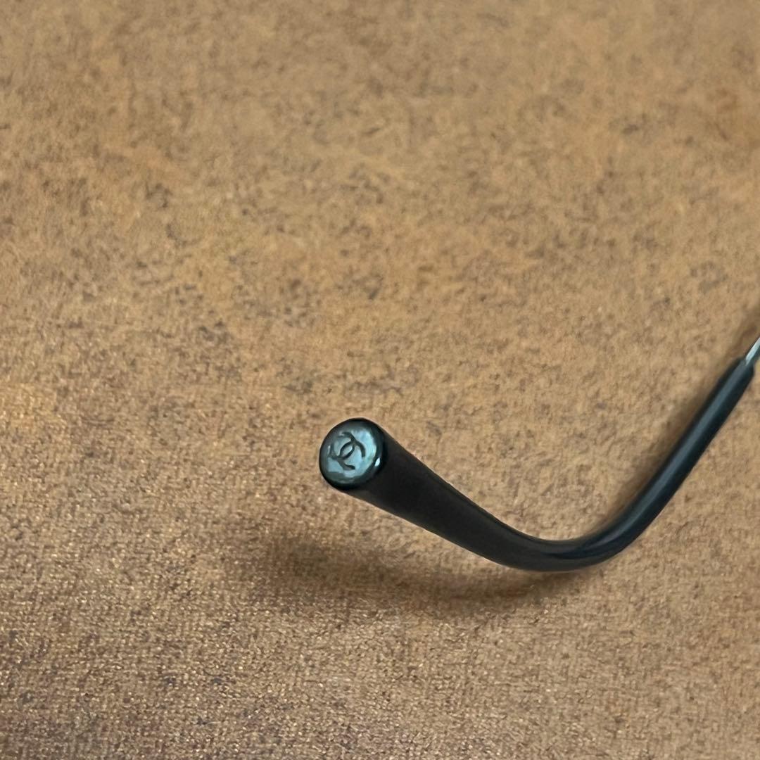 CHANEL シャネル ココマーク サングラス ブルー グラデーション4002