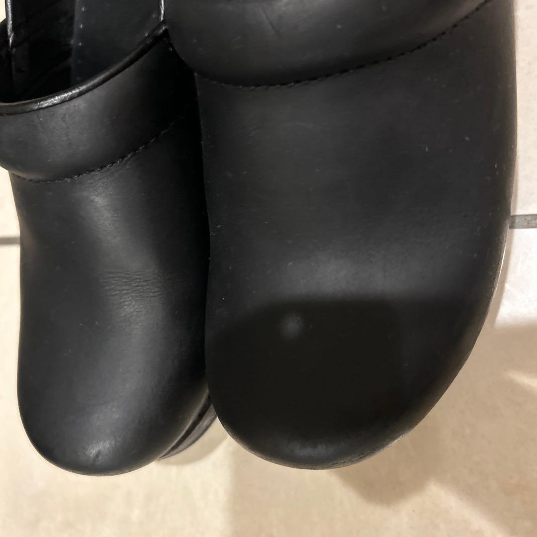 ダンスコ 37プロフェッショナル サボサンダル ブラック