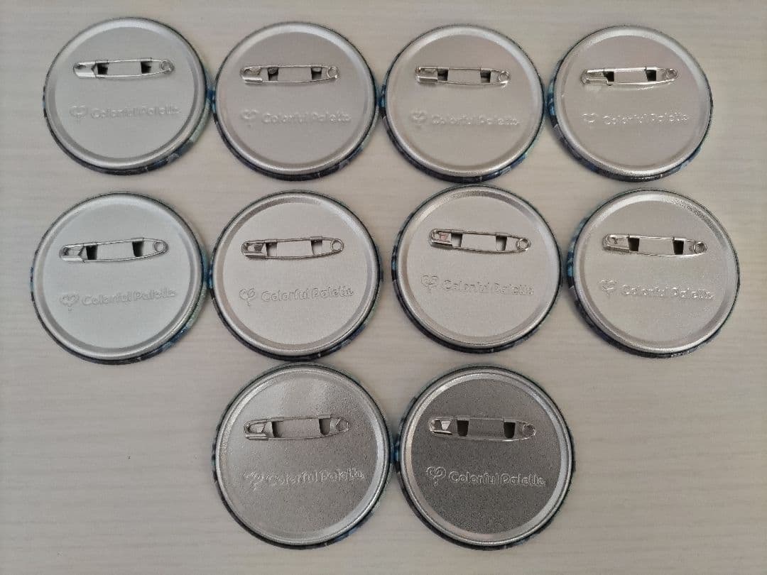 「おまけ付き」プロセカ グリッター缶バッジ 東雲彰人 10個